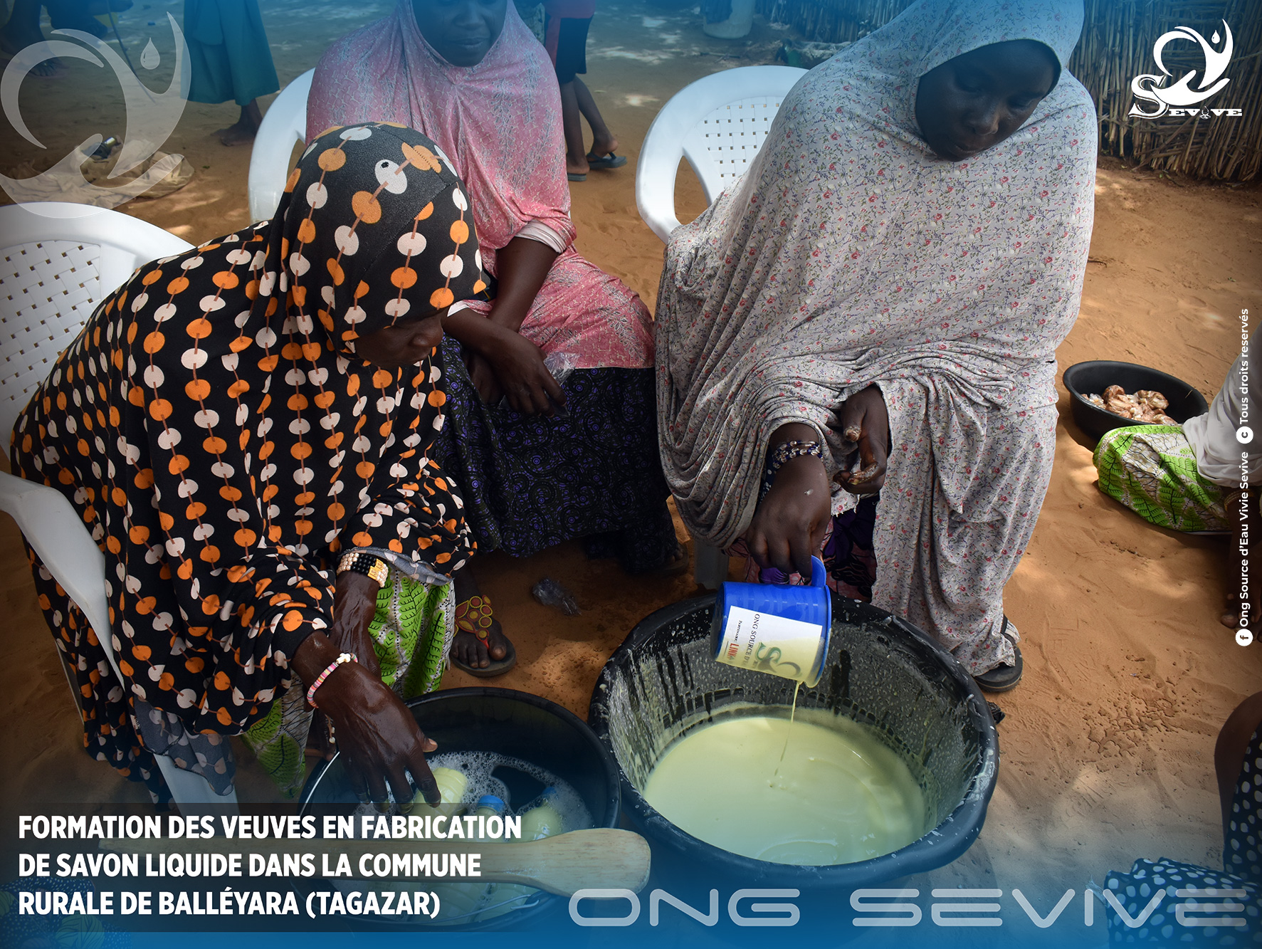 Préparation du savon